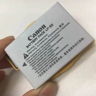 原廠 CANON LP-E8 佳能 EOS X4 X5 X6I 700D 650D 600D 550D 電池 充電器