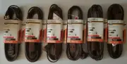 (6) 09409ME 11' 16/2 SPT-2 Brown Vinyl Low Profile Cube Tap Extension Cords