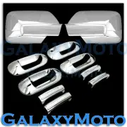 07-12 Ford Expedition Chrome Mirror+4 Door Handle Cover No PSG Keyhole Combo Kit (for: Ford)