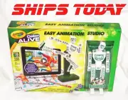 New Crayola Easy Animation Studio Cartoon Drawin Gift Boy Girl Toy Art Creative