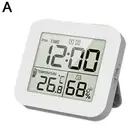 Digital Shower Clock with Alarm Thermometer Hygrometer Wall New I6T0 C4V6