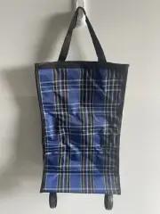 Shopping Trolley Cart Bag. Foldable Portable. Wheels Handle. New With Tags.