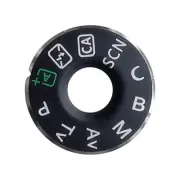 New Dial Button Label For 70D Camera Top Cover Replacement Repair Part