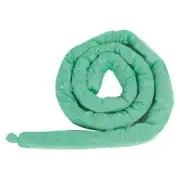 Absorbent Sock Chemical Spill Cleanup 3in x 10ft Green 30 Gal Pack of 12