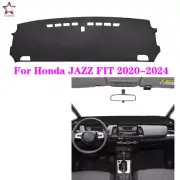 Leather Car Dashboard Pad Dash Mat Dashmat Cover For Honda JAZZ FIT 2020-2024 (for: Honda)