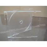 【臺灣製造】1個-12CM專用─ 5MM SLIM CASE霧透PS壓克力CD盒/DVD盒/光碟盒/CD殼