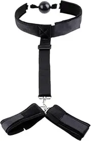 SM Bondage Couples sex toys adult products woman toys handcuffs back bondage binding training ball gag beginner sm toys
