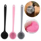 Exfoliating Shower Brush Body Cleaning Back Scrubber Women