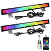 LED RGB Light Bar for Wall Lighting, 48W Outdoor/Indoor Stage Party Color Cha...