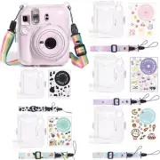 For Fujifilm Instax Mini 12 PC Mini Camera Case Bag Cover with Adjustable Strap