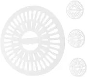 [HOMSFOU] 4pcs Washer Spinner Cap Replacement for Washing Machine Dryer Lid Cover Round Dryer Spinner Cap Easy Install Durable Plastic