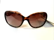 Maxblock Foster Grant Sunglasses Women Wrap 100% UVA/UVB POLARIZED Brown Poppet