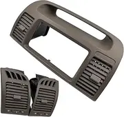 Air Vent Outlet Radio Dashboard, Compatible For Toyota Camry 5 2002 2003 2004 2005 2006(B-1 Set)