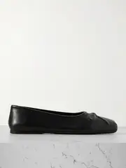 [Marni] Marni - Embossed Leather Ballet Flats - Black - IT37 IT 37 Black