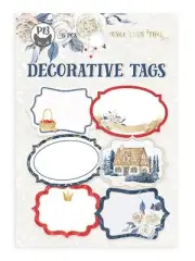 Once Upon A Time Double-Sided Cardstock Tags 6/Pkg-#04 P13ONC24