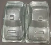 (2) SUBARU IMPREZA 1/10 1:10 RC FUSION SCHUMACHER Shell bug eye body body shell