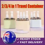 Travel Bottles for Toiletries Transparent Portable Empty Travel Size ContaineDS