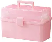 For Creative Storage Box With Handle Multi Layers Kids Children Hair Accessories Container Bin Portable Multipurpose Jewelry Art