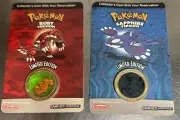 2003 GAMEBOY ADVANCE - Limited Edition Pokemon RUBY & SAPPHIRE Collector Coins