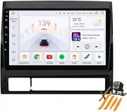 Car Stereo Android 13.0 Radio for Tacoma 2/HI-LUX 2005-2014 GPS Sat Navigation 9'' Touchscreen DVD Multimedia Video Player FM BT Receiver with Carplay 4G 5G WiFi DSP SWC,Y150s