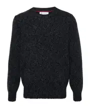 Brunello Cucinelli Knit Pullover IT54 Black