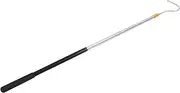 [Kisangel] Reptile Catching Tool Stainless Steel Snake Catcher Telescopic Hook Multi-Functional Pole Easy Handling and Portable