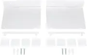 Acrylic Floating Wall Shelf Stylish Organizer Monitor Camera Holder Living Room Decor