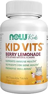 NOW Kid Vits Berry Blast,120 Chewables