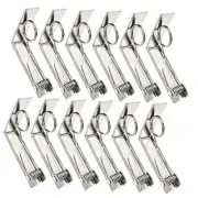 Tablecloth Clips Packs Picnic Table Clips Stainless Steel Table Cloth Cover 12