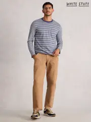 White Stuff Blue Accleton Long Sleeve T-Shirt (W81626) | $74