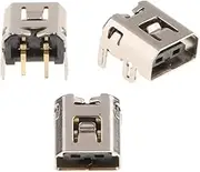 Replacement Power Jack Socket for Nintendo Wii U Gamepad Controllers Charging Port Repair Parts