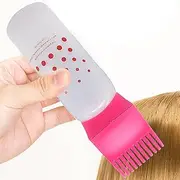 Hair Oil Applicator Bottle - Root Comb Applicator Bottle | Oil Applicator For Hair Dye, Hair Applicator Bottle, Hair Oiling Applicator Bottle Hair Dye Brush Bottle For Hair Dyeing