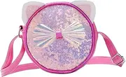 [Healeved] Cartoon Crossbody Bag Versatile Single Shoulder Storage Pouch for Beach Parties and Travel Durable PU Material Lightweight Design