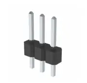 Pack of 4 PEC03SAAN Connector Header Through Hole 3 position 0.100" (2.54mm)