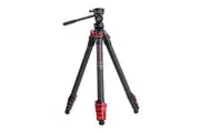 iFootage Gazelle TC3B Carbon Fiber Camera Tripod Stand and Komodo K3 Head Bundle IF-401000133