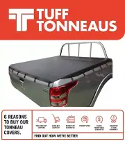 Bunji Ute Tonneau Cover for Mitsubishi Triton Dual Cab MQ/MR with Head Board (for: Mitsubishi)