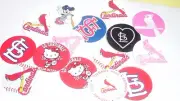 Pre Cut One Inch Bottle Cap Images Baseball Cardinals Free Ship