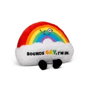 Punchkins Sounds Gay Rainbow Plush Plush Stuffed Soft Sleep Cuddle Play Toy 17cm