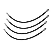 4 Pcs Protex Front Brake Hose Lines for Mitsubishi Triton MK K77 2.8L 2000-2006