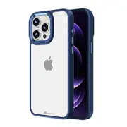 iPhone 15 Case Cover - Non-Slippery, Clear & Hard, Shock & Scratch Protection With Rear Camera Lens Guard - Navy