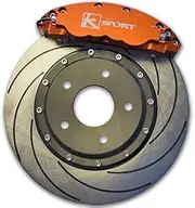 Ksport BKAU091-841SO 14" 8-Piston ProComp Front Brake Kit