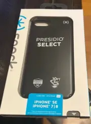 Speck Presidio Select Case iPhone SE 3RD GEN 2022 / SE 2ND GEN 2020 / 8,7 -Black