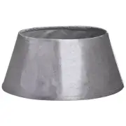 Northlight 22" Silver Velvet Christmas Tree Collar