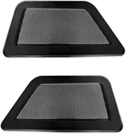 ATATNK Car Seat Air Conditioner Air Outlet Dust Cover Compatible for BMW IX i20 IX40 ix50 M60 Under Seat Trim Accessories(Black)