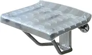 FFSPIIO Tub Shower Stool, Wall Mount Shower Chair Bath Stool Ergonomic Folding Showering Seat Bench Bath Seats Shower Chair