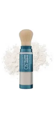 Colorescience Total Protection Sheer Matte SPF 30 Sunscreen Brush DAMAGED BOX