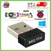 New 300Mbps Mini Wireless USB Wifi Adapter LAN Antenna Network 802.11n/g/b Nano
