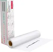 Heat Transfer Vinyl White HTV Rolls - 12" x 20ft White Iron on Vinyl for All Cutter Machine, White HTV Vinyl for Shirts - Easy to Cut & Weed for Heat Vinyl Design