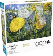 Buffalo Games - Josephine Wall - Glitter - Dandelion Fairy - 1000 Piece Jigsaw Puzzle for Adults - Challenging Puzzle Perfect for Game Nights - Finished Size is 26.75 x 19.75