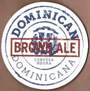 Infusion Brewing Co Dominican Brown Ale Beer Coaster Benson & Omaha NE
